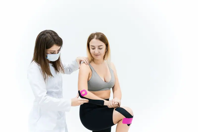 Vendaje neuromuscular en rodilla